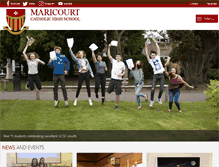 Tablet Screenshot of maricourt.net